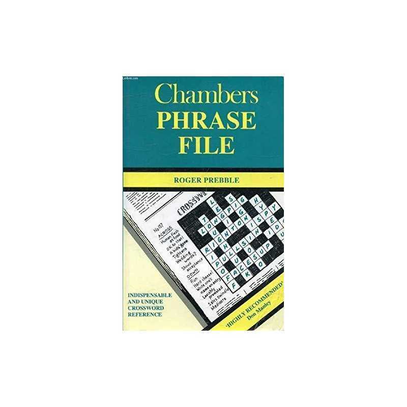 Chambers Phrase File Paperback Book