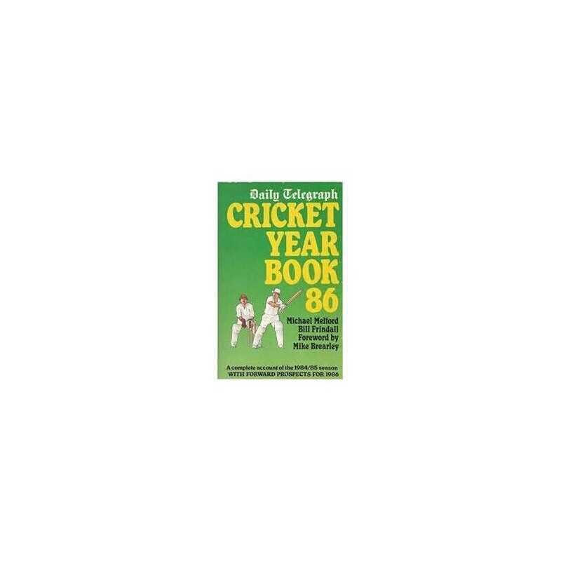 Daily Telegraph Cricket Year Book 1986 Paperback Book