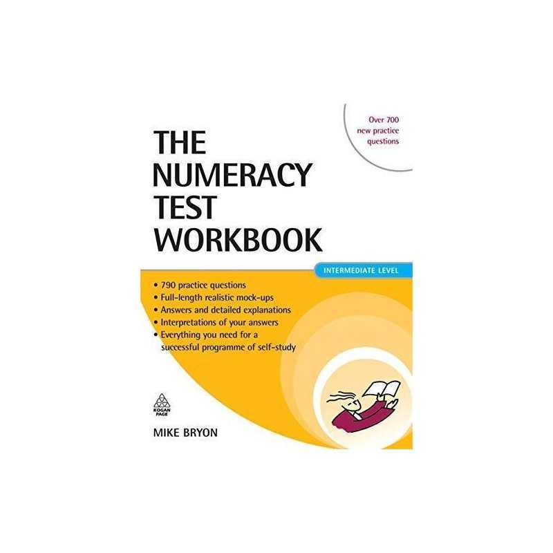 Testing Series: The Numeracy Test Workbook by Bryon, Mike Paperback Book The