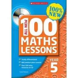 All New 100 Maths Lessons Year 5 by McDaniel, Yvette Mixed media product Book