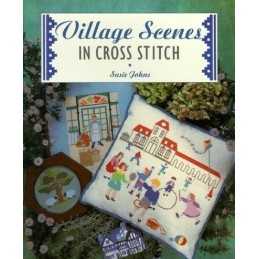 Village Scenes in Cross Stitch by Johns, Susie Book