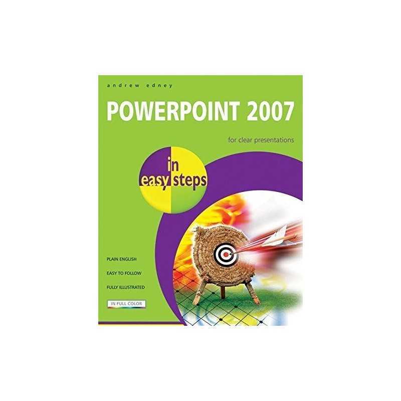 PowerPoint 2007 In Easy Steps by Andrew Edney Paperback Book