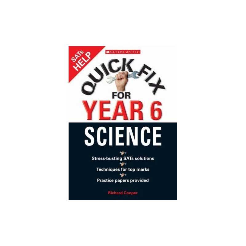 Quick Fix for Year Six Science (Quick Fix for Ye... by Cooper, Richard Paperback