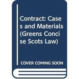 Contract: Cases and Materials (Greens Concise Scot... by Huntley, John A.K. Book