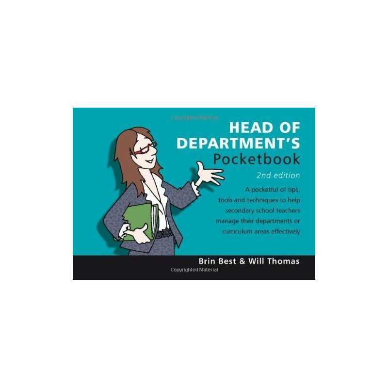 Head of Departments Pocketbook by Will Thomas Book