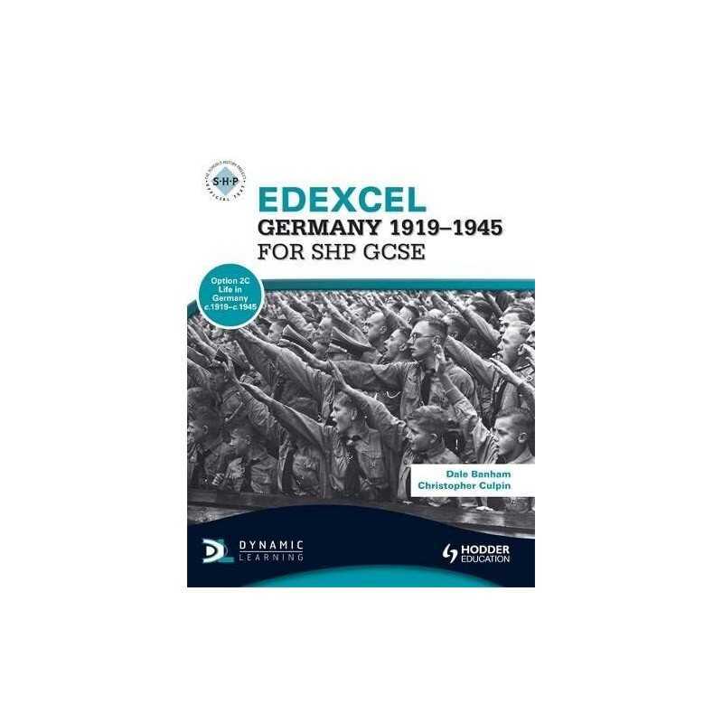 Edexcel Germany 1919-1945 for SHP GCSE (SHPS) by Banham, Dale Paperback Book The