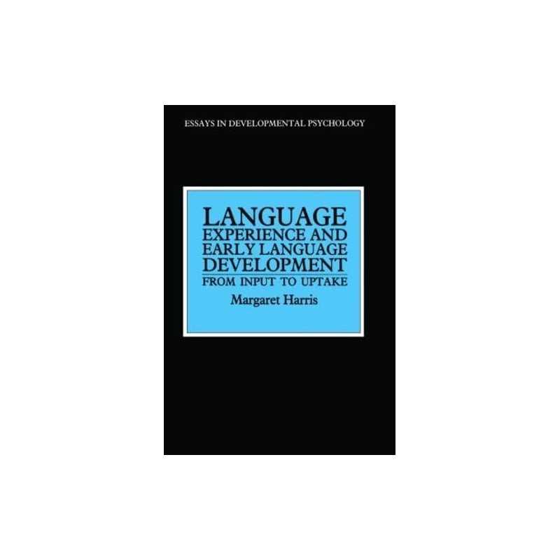 Language Experience and Early Langu..., Harris, Margare