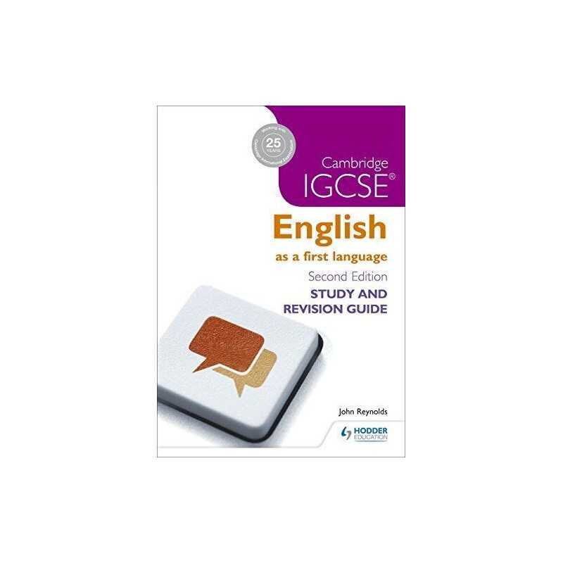 Cambridge IGCSE English First Language Study and Revision G... by Reynolds, John