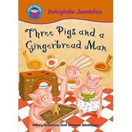 Three Pigs and a Gingerbread Man (Start Reading... by Robinson, Hilary Paperback