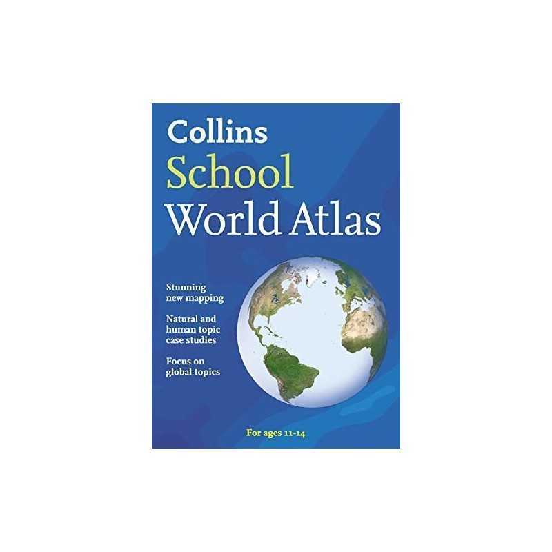 Collins School World Atlas (Collins School Atlas) Paperback Book  Fast
