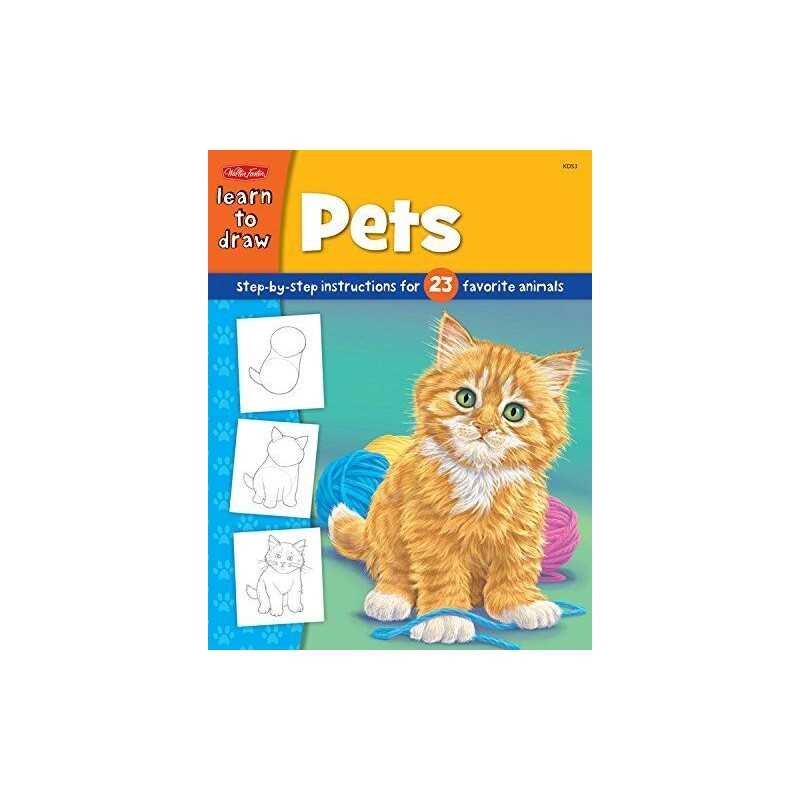 Pets: Step-By-Step Instructions for 23 Favorite A... by Mueller, Peter Paperback