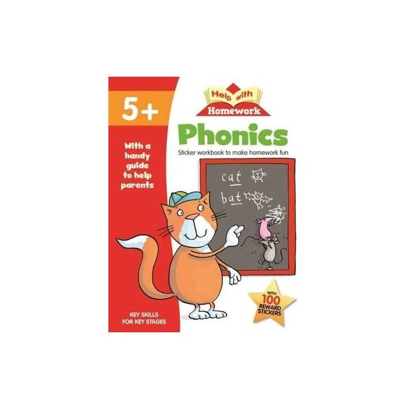 Help with Homework Phonics 5+ by Help with Homework Book