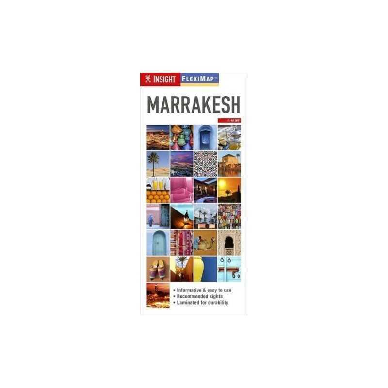 Insight Flexi Map: Marrakesh (Insight Flexi Maps) by Guides, Insight Book The