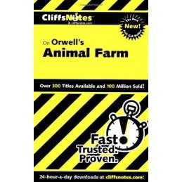 Notes on Orwells Animal Farm (Cliffs Notes) by Daniel Moran Paperback Book