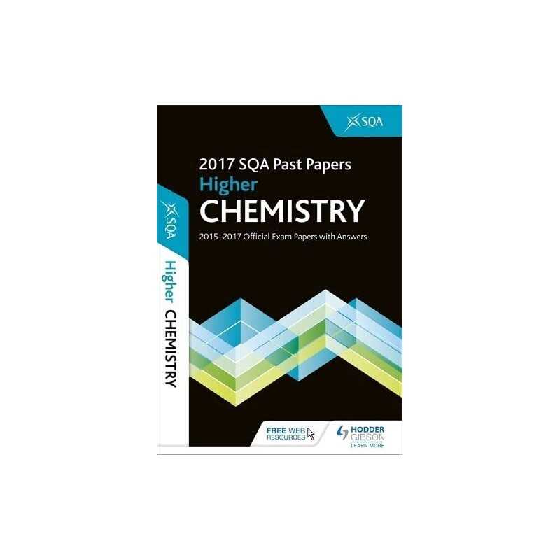 Higher Chemistry 2017-18 SQA Past Papers with Answers by SQA Book  Fast