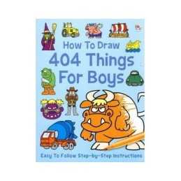 404 Fun Things For Boys (How to Draw) Book