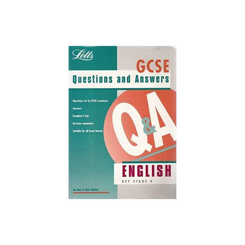 GCSE English (GCSE Questions and Answ..., Walton, Chris