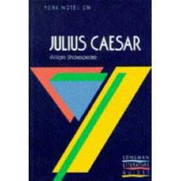 York Notes on Julius Caesar by Sean Lucy Paperback Book