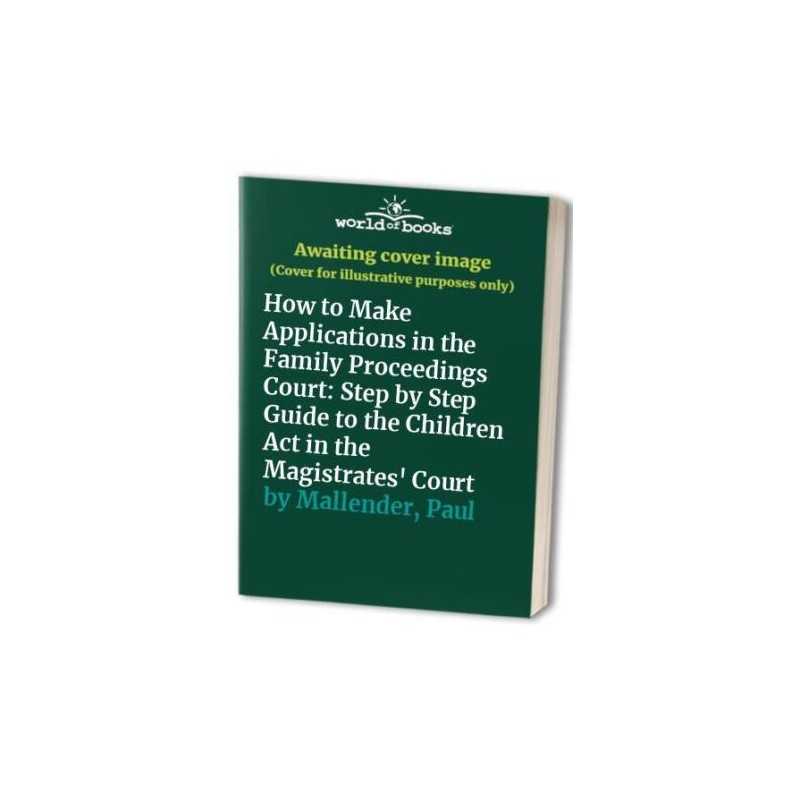 How to Make Applications in the Fam..., Mallender, Paul