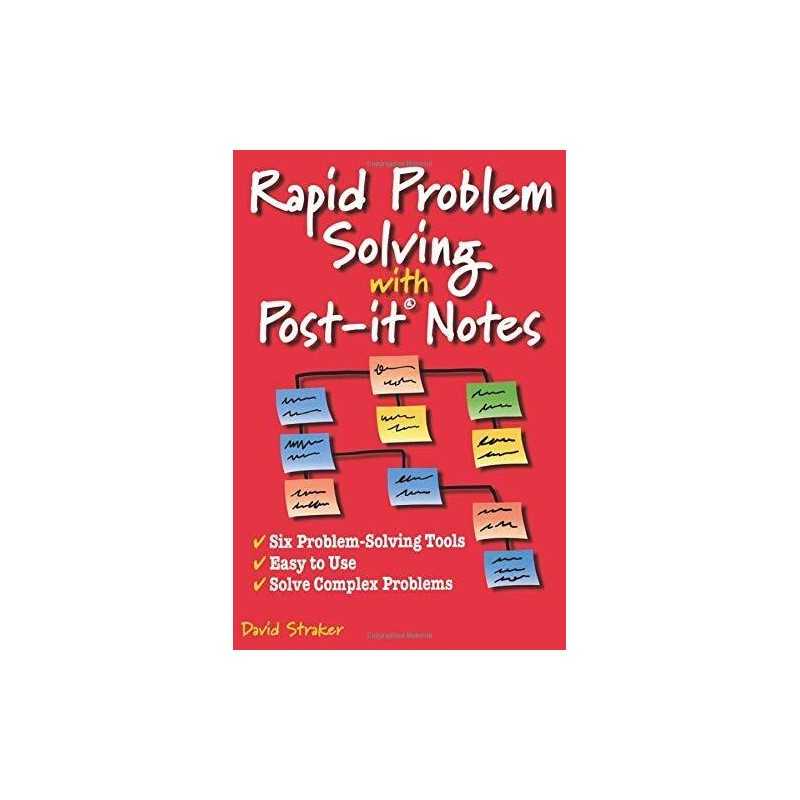 Rapid Problem Solving With -it Notes by Straker, David Paperback Book The