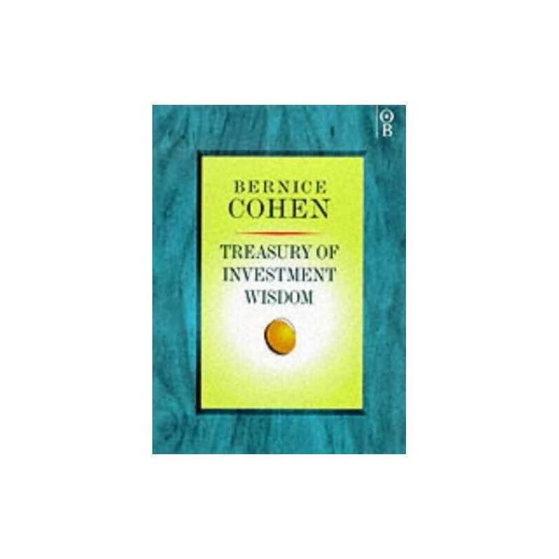 Treasury of Investment Wisdom by Cohen, Bernice Paperback Book  Fast
