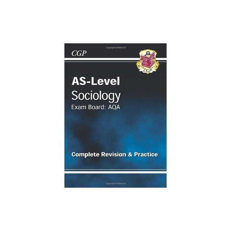 AS-Level Sociology AQA Complete Revision & Practice fo... by CGP Books Paperback