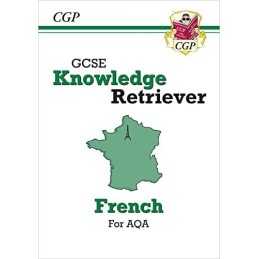 GCSE French AQA Knowledge Retriever: supe..., CGP Books