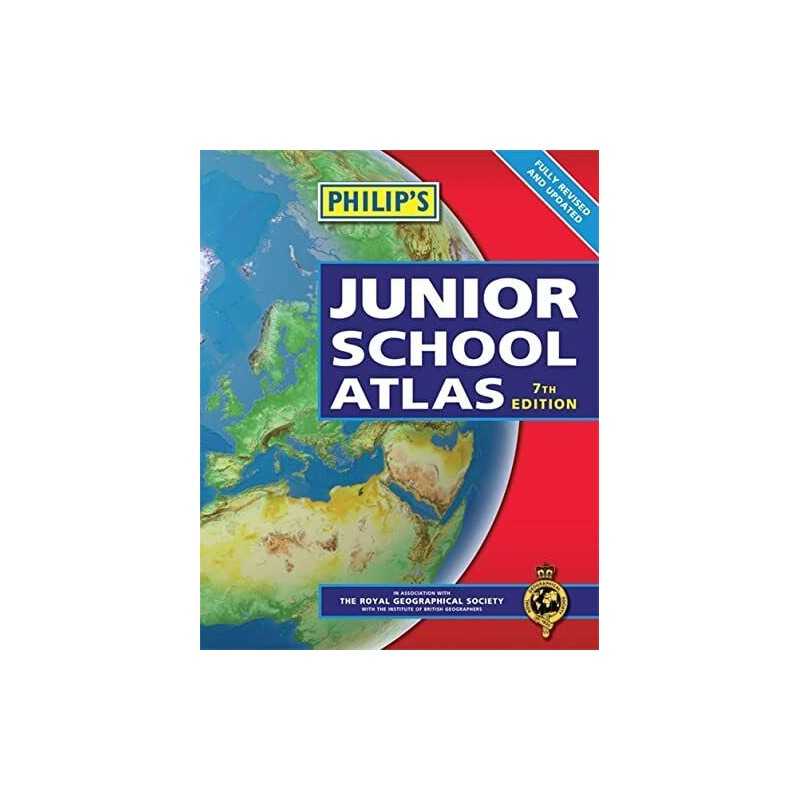 Philips Junior School Atlas: 7th Edition (Paperba... by Philips Maps Paperback