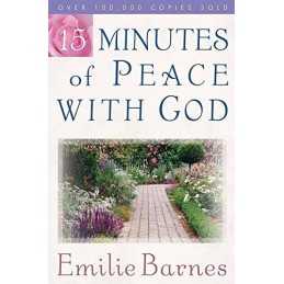 15 Minutes of Peace with God by Barnes, Emilie Paperback / softback Book The