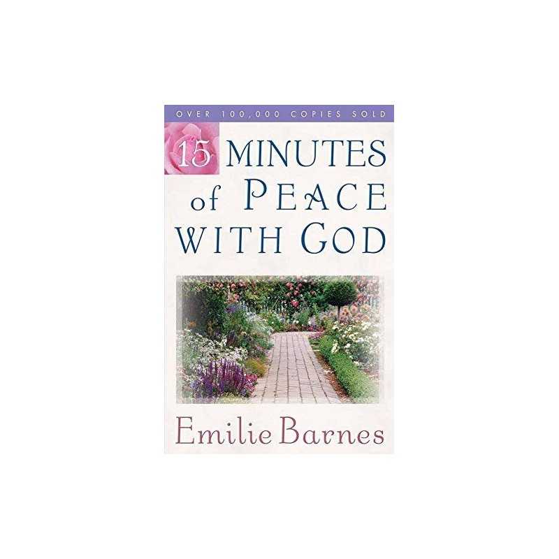 15 Minutes of Peace with God by Barnes, Emilie Paperback / softback Book The