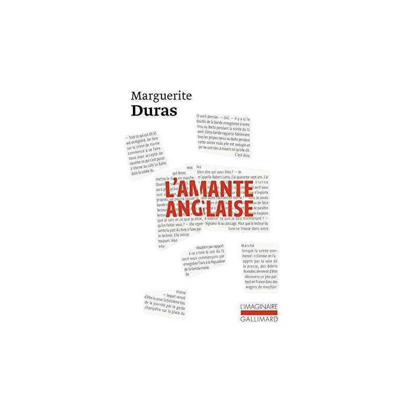 Lamante anglaise (LImaginaire) by Duras, Marguerite Book