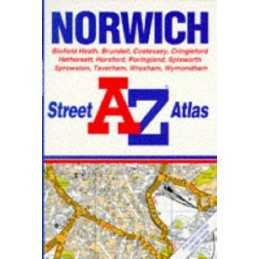A. to Z. Norwich Street Atlas by Geographers A-Z Map Company Paperback Book The