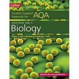 AQA A Level Biology Year 1 & AS Topics 1 and 2: Biological mat... by Boyle, Mike