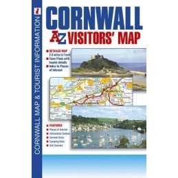 Cornwall Visitors Map (A-Z Visitors... by Geographers A-Z Map Sheet map, folded