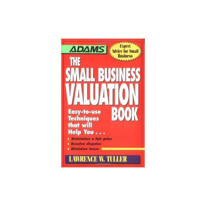 The Small Business Valuation Book by Tuller, Lawrence W. Book  Fast