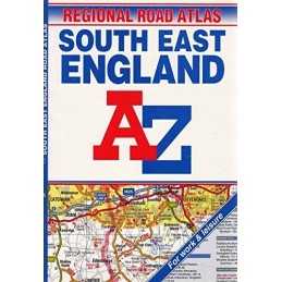 A. to Z. Regional Road Atlas of South East England Paperback Book  Fast