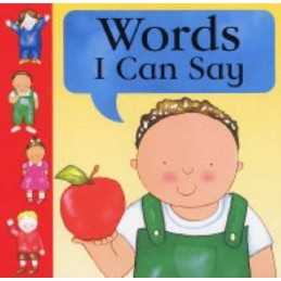 Words I Can Say by Locke, Ann Board book Book
