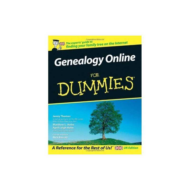 Genealogy Online for Dummies - UK Edition by Barratt, Nick Paperback Book The