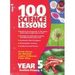 100 Science Lessons for Year 5 (100 Science Less... by Riley, Peter D. Paperback