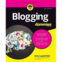 Blogging For Dummies (For Dummies (Computer/Tech)) by Bair, Amy Lupold Book The
