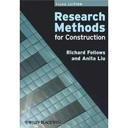 Research Methods for Construction, 3rd Edition by Fellows, Richard F. Paperback