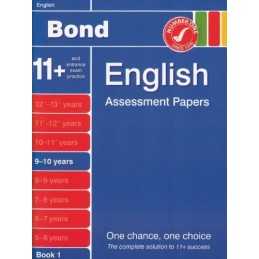 Bond Assessment Papers in English 9-10 years New E... by Sarah Lindsay Paperback