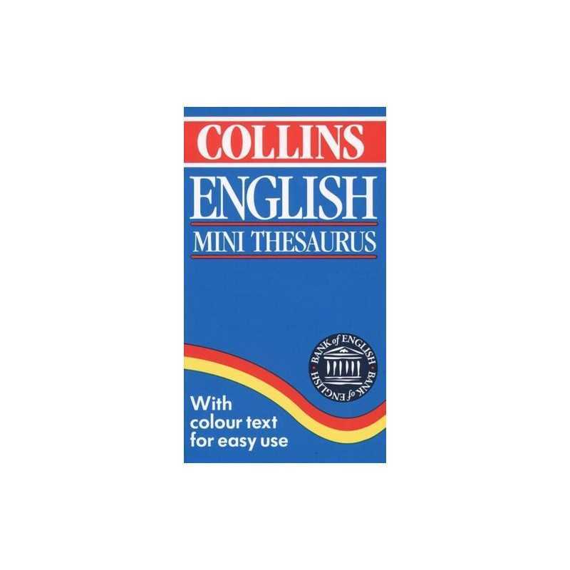 Collins English Mini Thesaurus Paperback Book