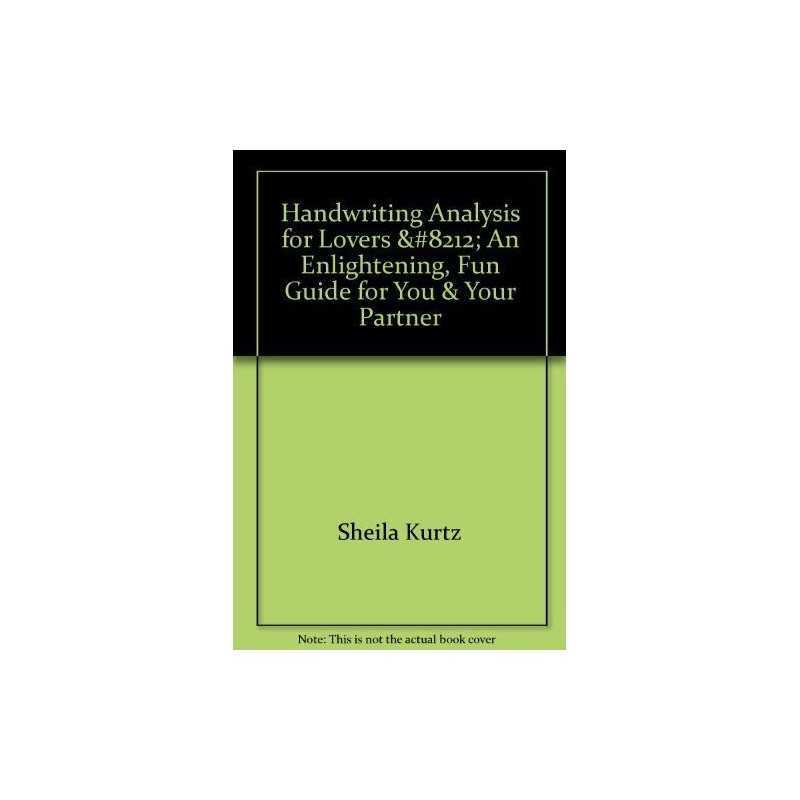 HANDWRITING ANALYSIS FOR LOVERS by Kurtz, Sheila Paperback Book  Fast