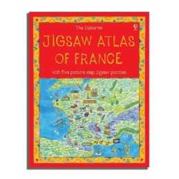 Atlas of France (Usborne Jigsaw Books S.) Hardback Book