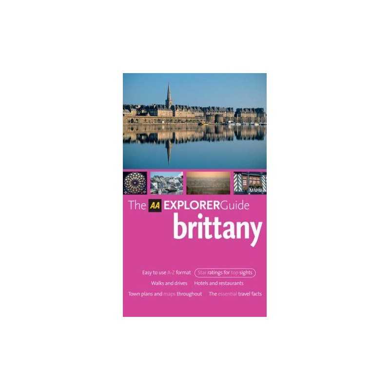 AA Explorer Brittany (AA Explorer Guides S.) Paperback Book