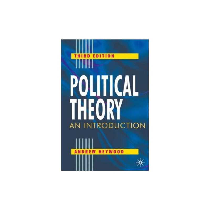Political Theory: An Introduction by Heywood, Andrew Paperback Book