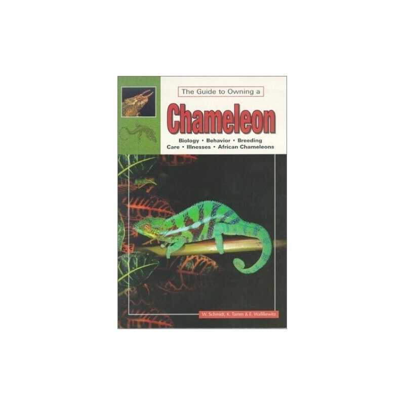 Chameleons: v. 2 by Wallikewitz, E. Paperback Book