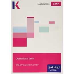 CIMA Operational Case Study - Study Text Book